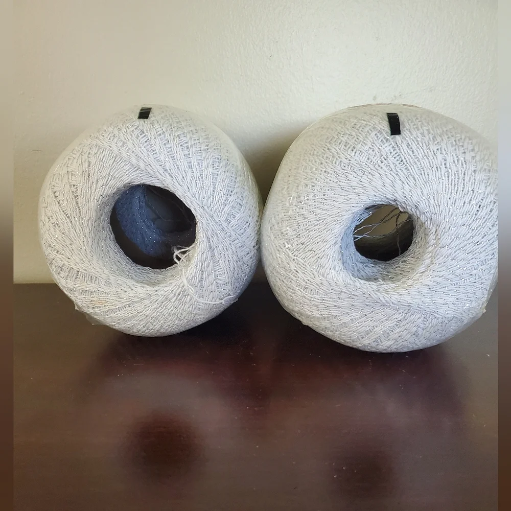 Bernat Handicrafter Crochet Cotton Christmas ~ Lot of 2 Size 10 NWT